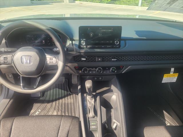 new 2025 Honda Accord car, priced at $31,279