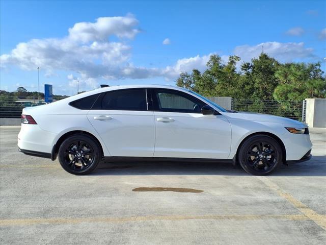 new 2025 Honda Accord car, priced at $31,586