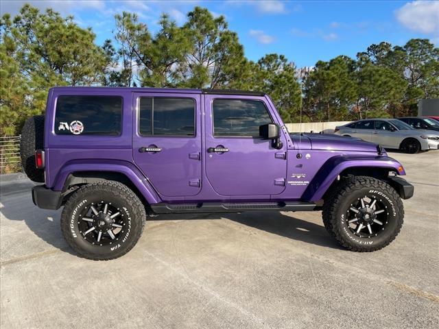 used 2017 Jeep Wrangler Unlimited car, priced at $24,441