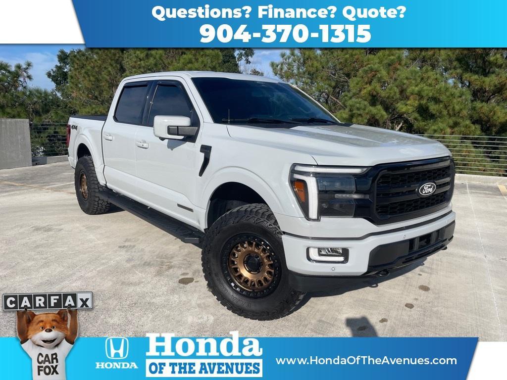 used 2024 Ford F-150 car, priced at $54,657