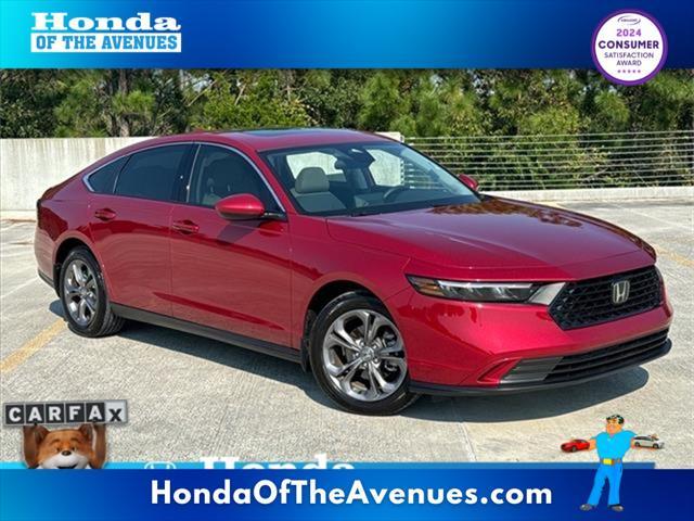 used 2023 Honda Accord car, priced at $26,235