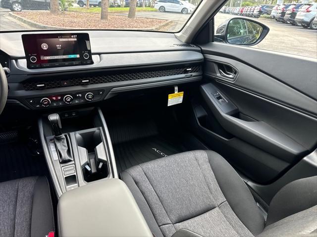 new 2025 Honda Accord car, priced at $30,861