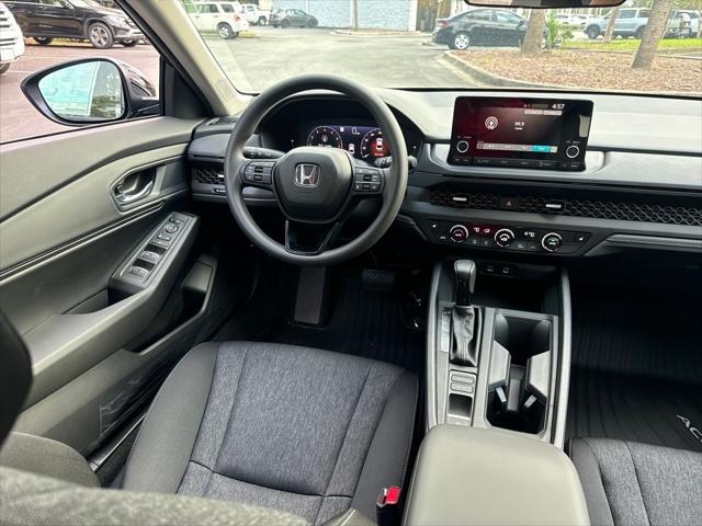 new 2025 Honda Accord car, priced at $30,861
