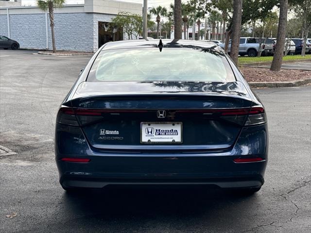 new 2025 Honda Accord car, priced at $30,861