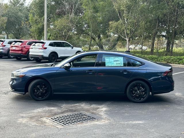 new 2025 Honda Accord car, priced at $30,861