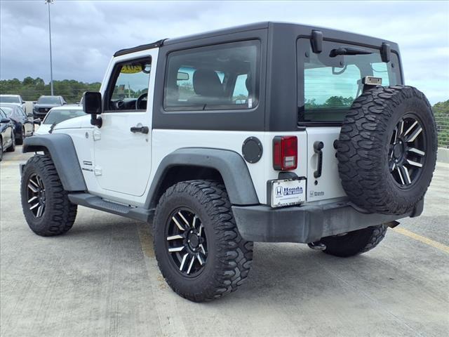 used 2015 Jeep Wrangler car, priced at $19,161