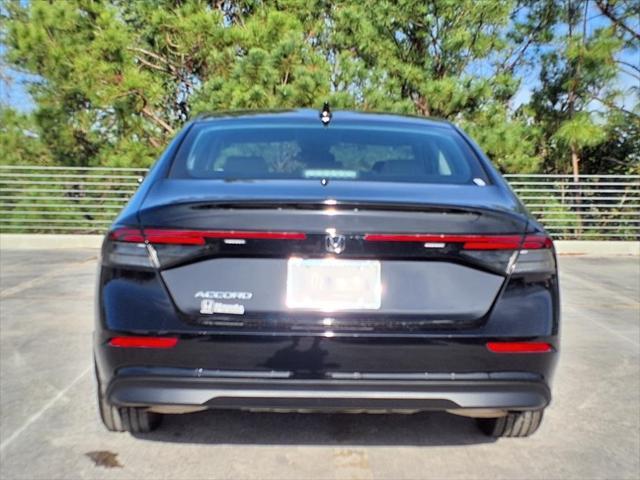 new 2025 Honda Accord car, priced at $28,904