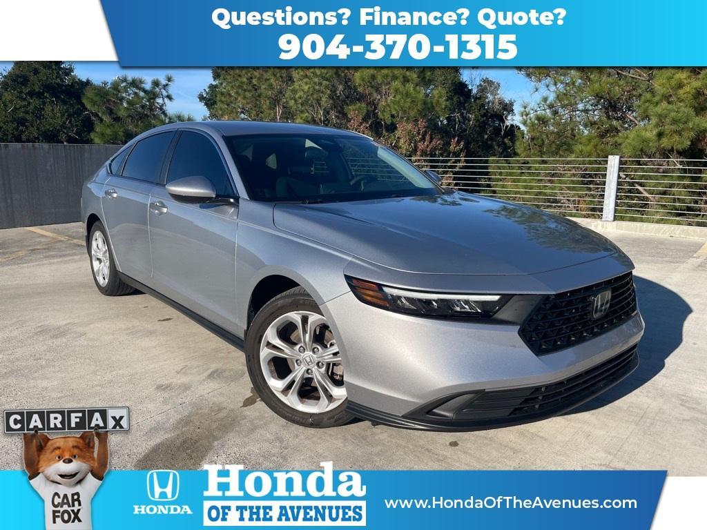 used 2024 Honda Accord car, priced at $23,115