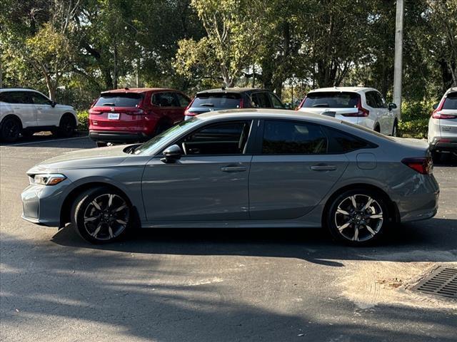 new 2025 Honda Civic Hybrid car, priced at $34,050