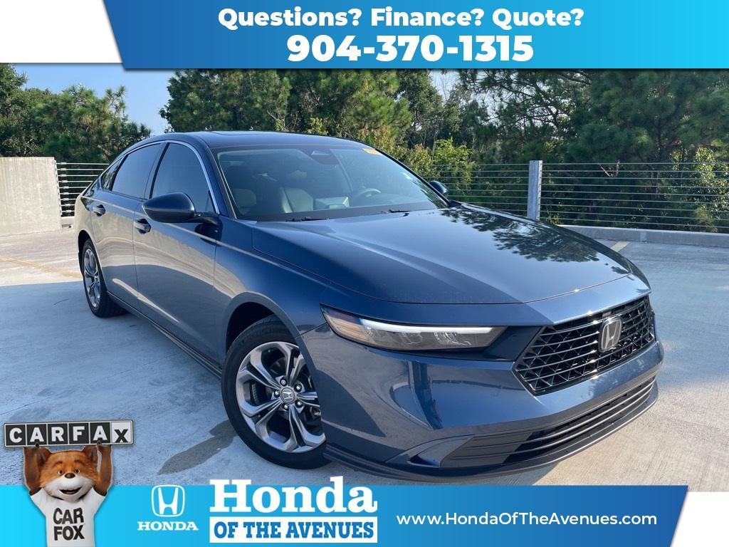 used 2024 Honda Accord car, priced at $27,809