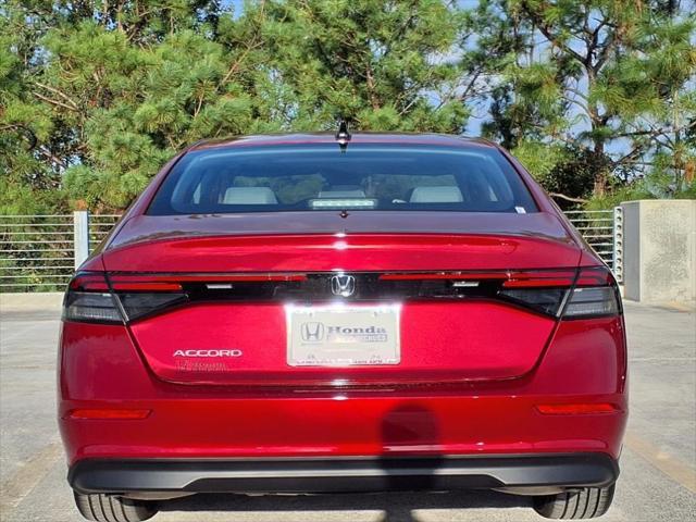 new 2025 Honda Accord car, priced at $31,279