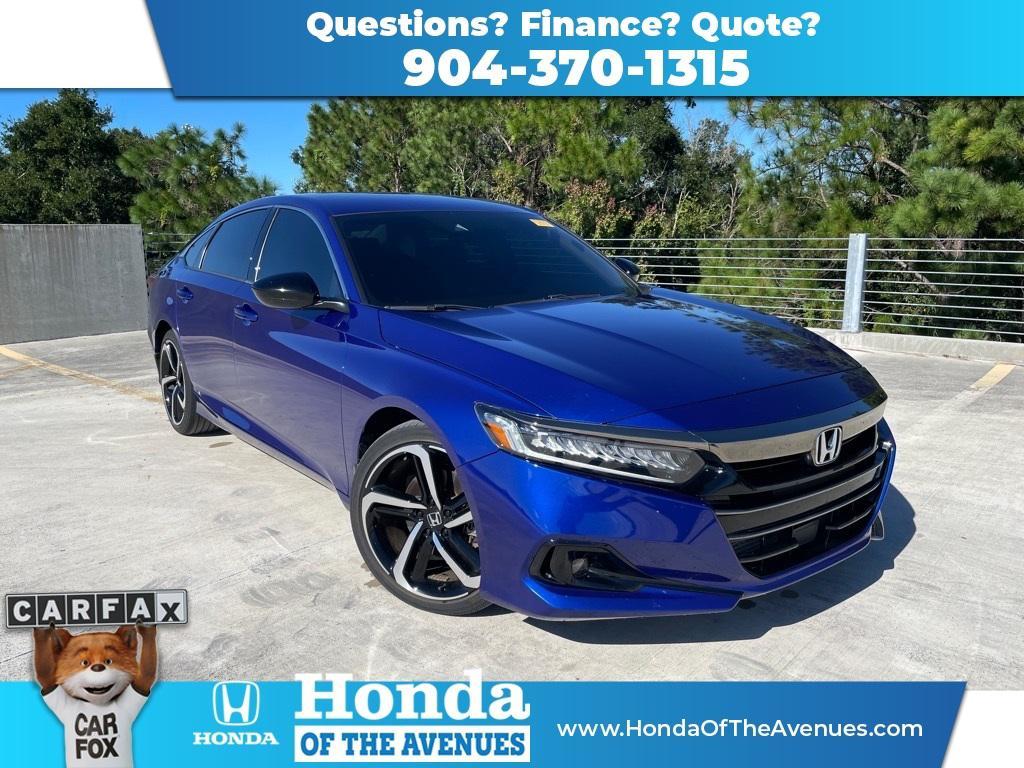 used 2022 Honda Accord car, priced at $26,524