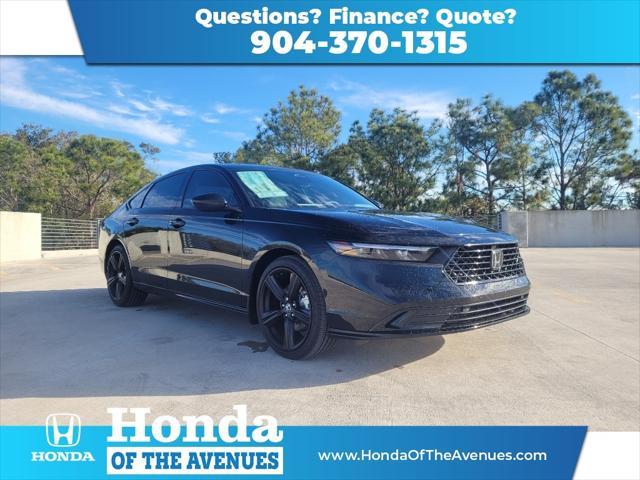 new 2025 Honda Accord Hybrid car, priced at $35,140
