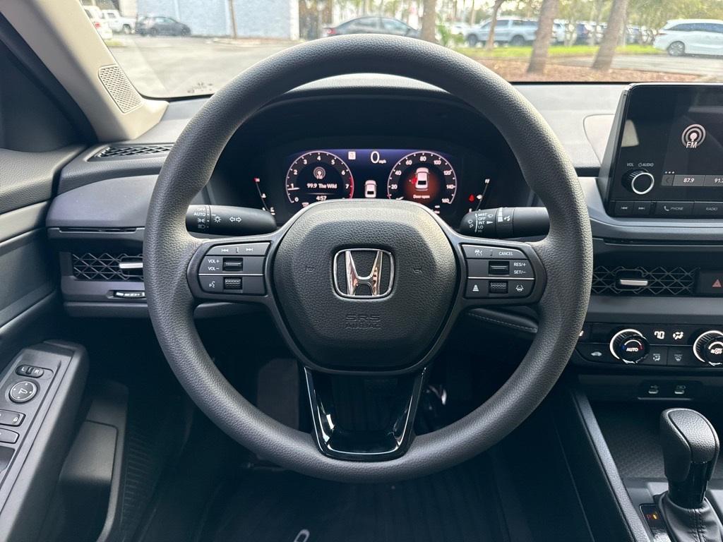 new 2025 Honda Accord car, priced at $30,601