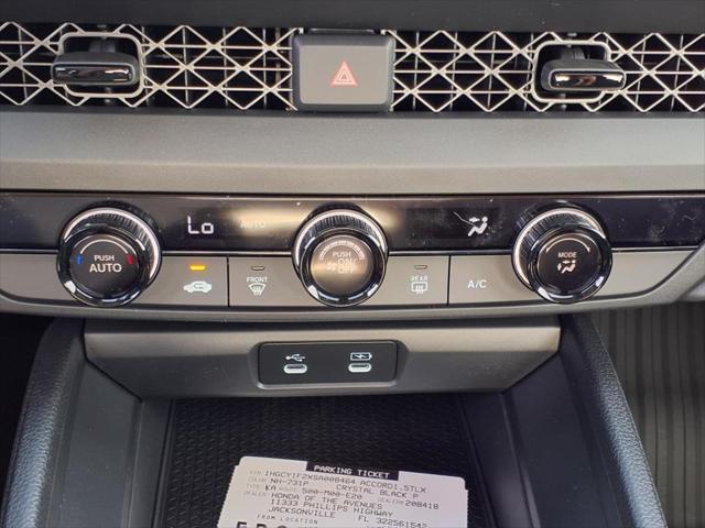 new 2025 Honda Accord car, priced at $28,622