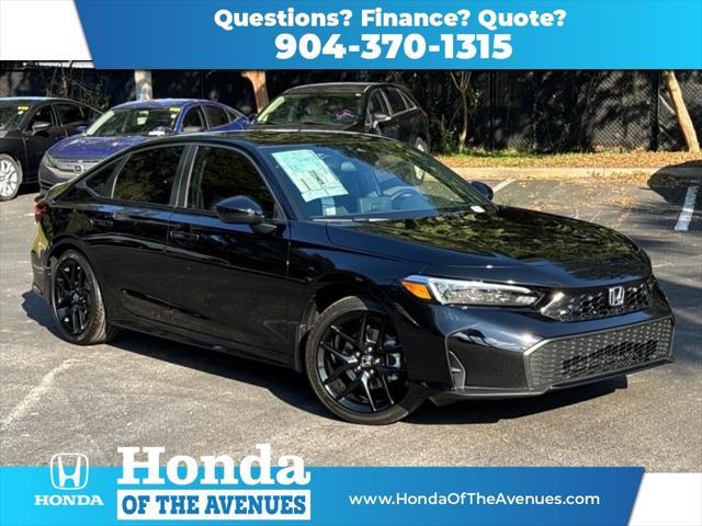 new 2025 Honda Civic Hybrid car, priced at $31,369
