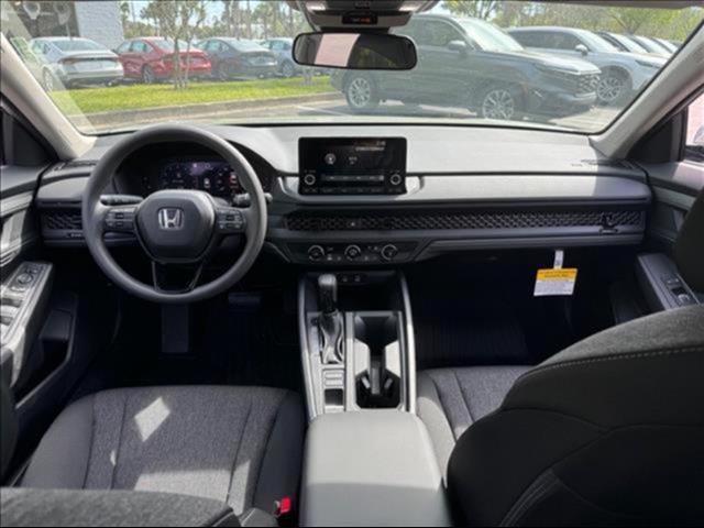 new 2025 Honda Accord car, priced at $29,445