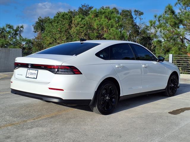 new 2025 Honda Accord car, priced at $32,145