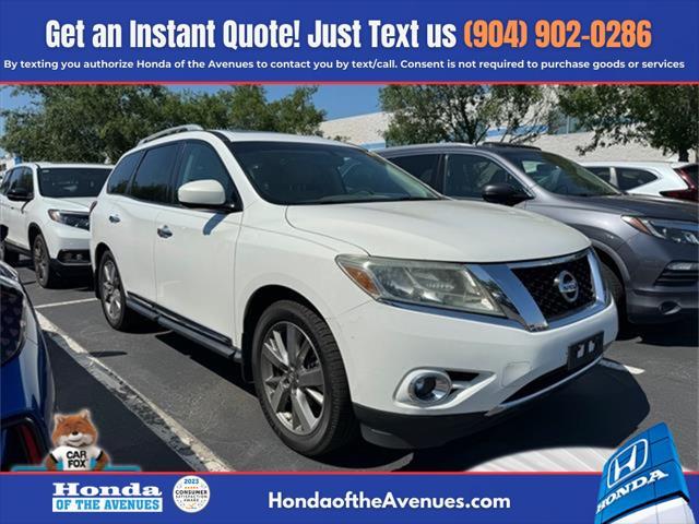 used 2014 Nissan Pathfinder car, priced at $14,500