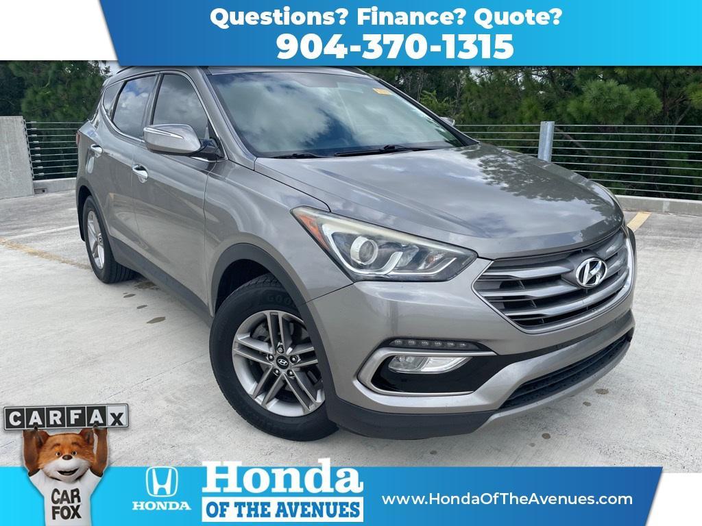 used 2018 Hyundai Santa Fe Sport car, priced at $12,167