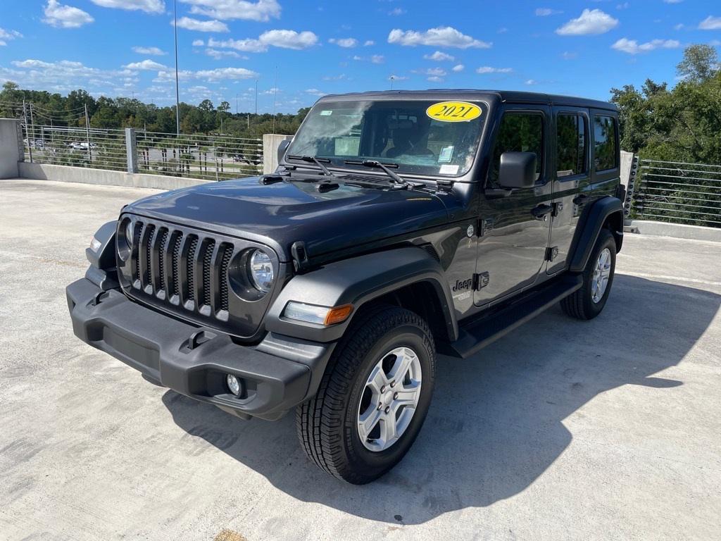 used 2021 Jeep Wrangler Unlimited car, priced at $27,541
