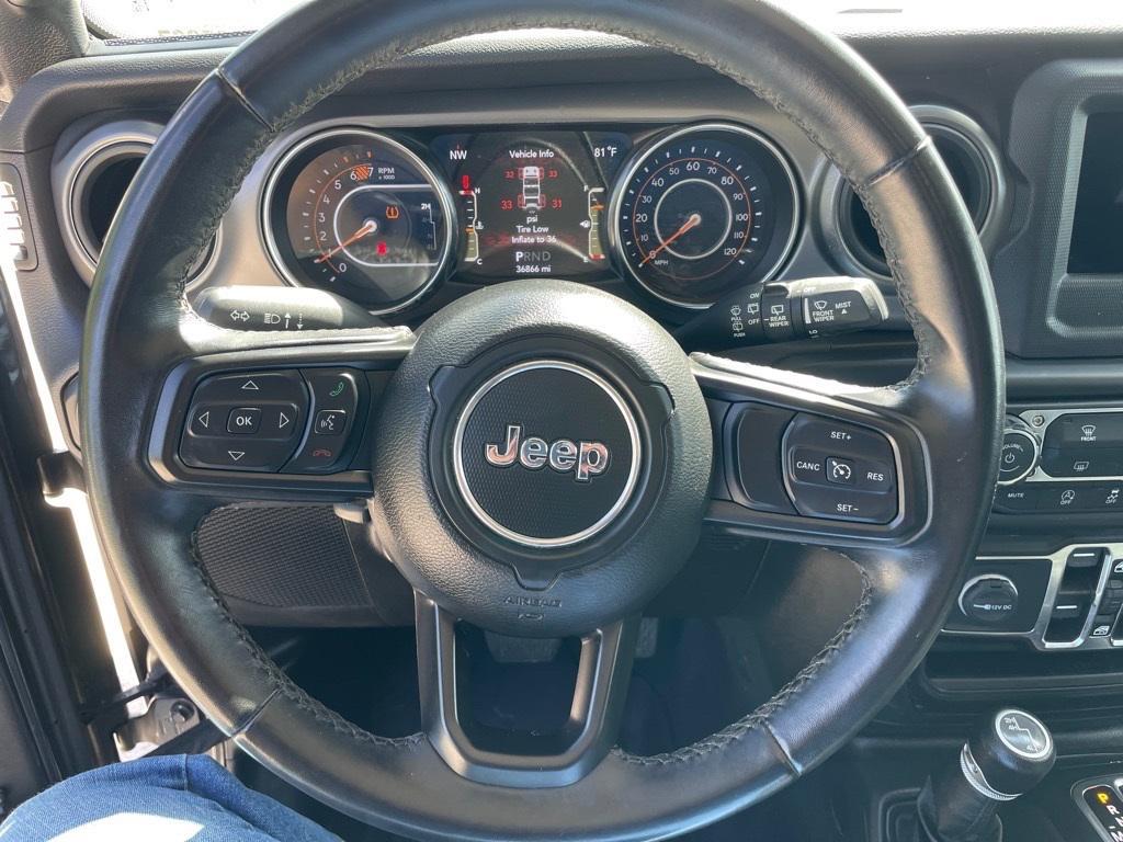 used 2021 Jeep Wrangler Unlimited car, priced at $27,541