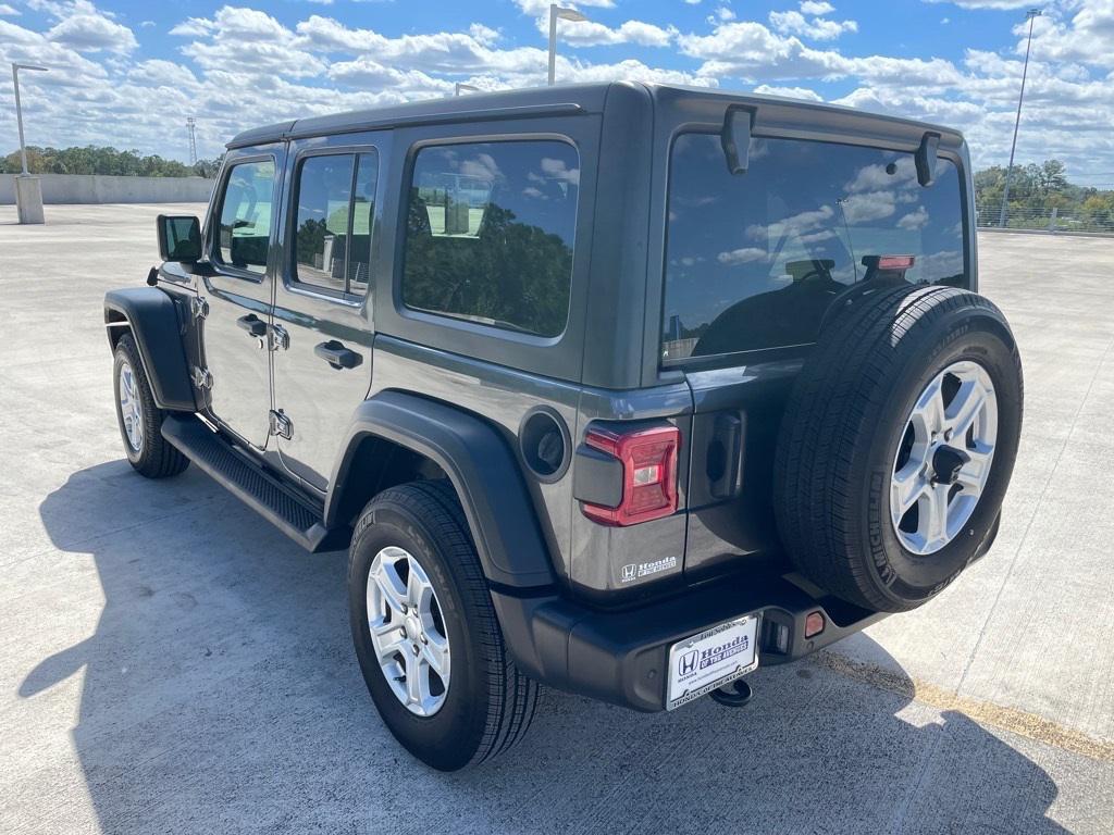 used 2021 Jeep Wrangler Unlimited car, priced at $27,541