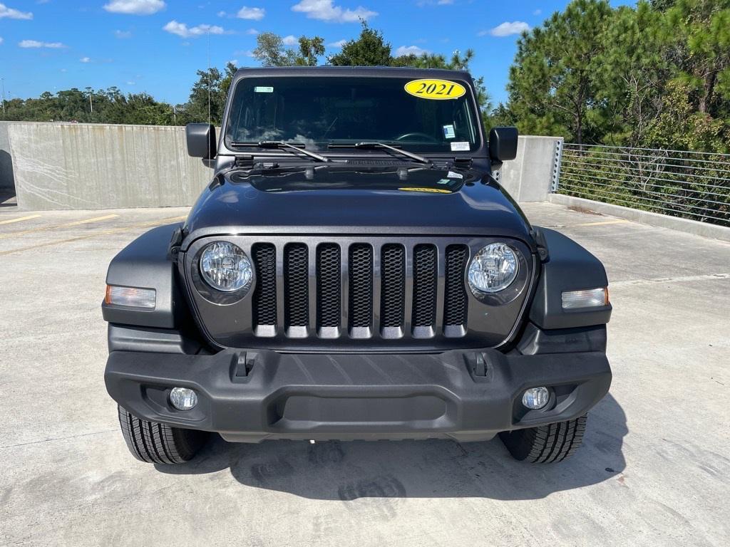 used 2021 Jeep Wrangler Unlimited car, priced at $27,541