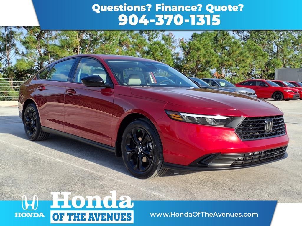 new 2025 Honda Accord car, priced at $30,972