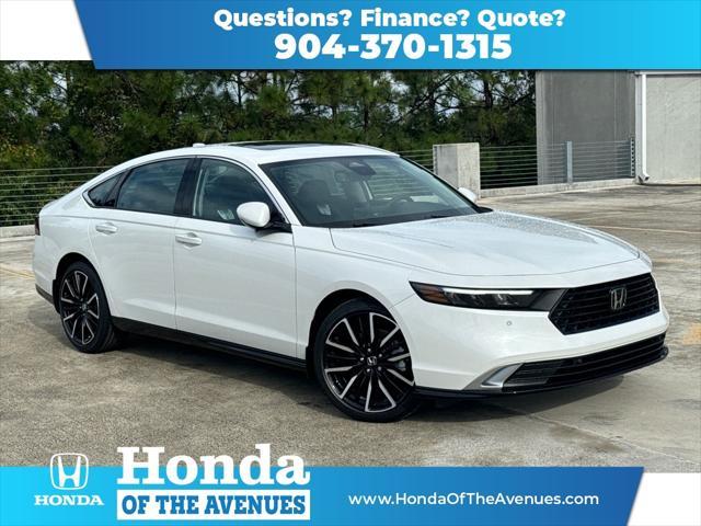 new 2025 Honda Accord Hybrid car, priced at $38,405