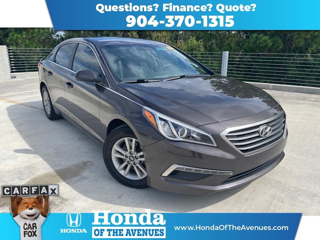 used 2015 Hyundai Sonata car, priced at $9,157
