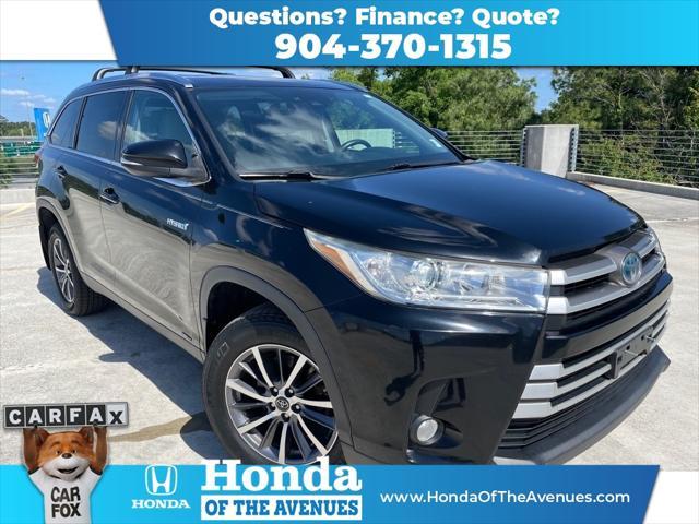used 2019 Toyota Highlander Hybrid car, priced at $25,040