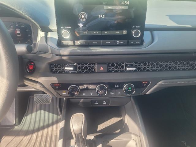 new 2025 Honda Accord car, priced at $31,279