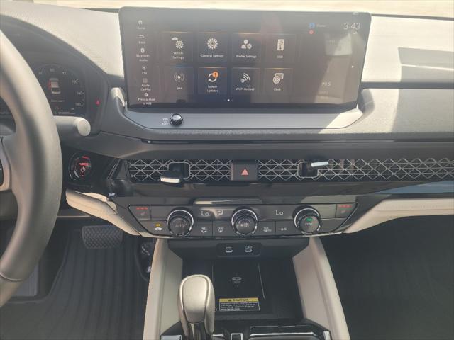 new 2025 Honda Accord Hybrid car, priced at $35,158