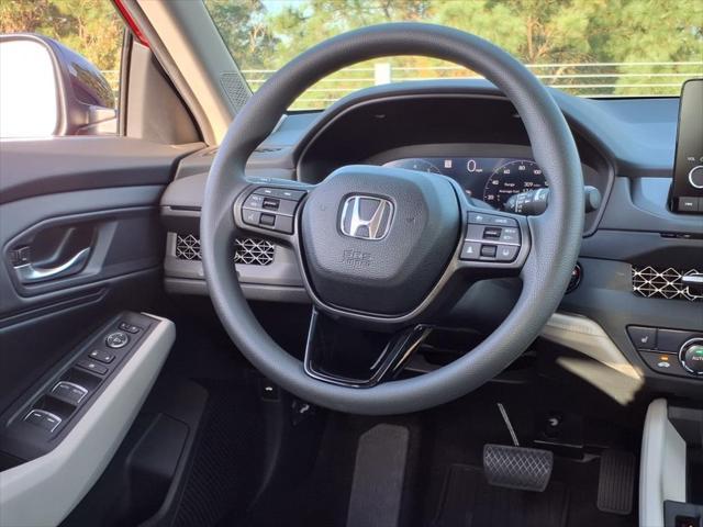 new 2025 Honda Accord car, priced at $31,279