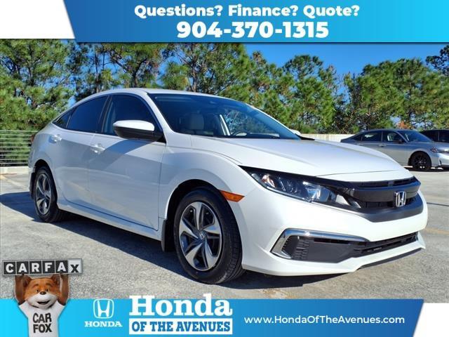 used 2021 Honda Civic car, priced at $20,021