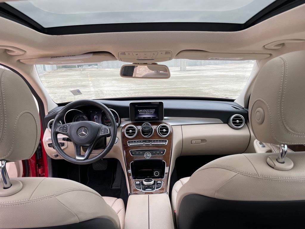 used 2018 Mercedes-Benz C-Class car, priced at $16,880