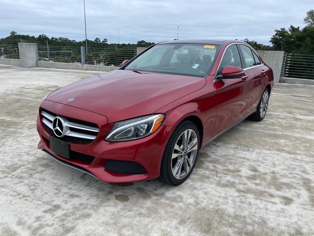 used 2018 Mercedes-Benz C-Class car, priced at $16,880