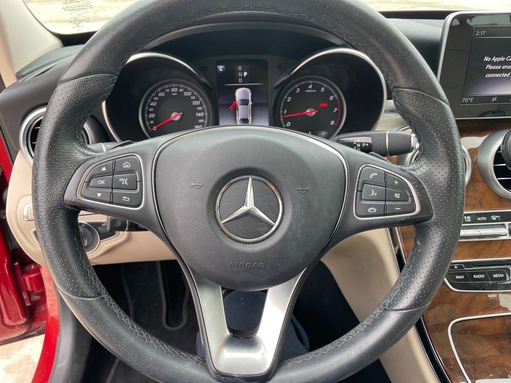 used 2018 Mercedes-Benz C-Class car, priced at $16,880