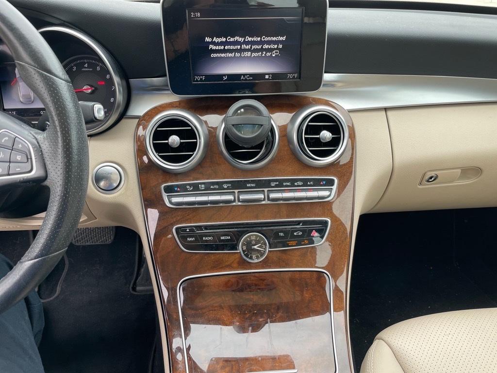 used 2018 Mercedes-Benz C-Class car, priced at $16,880