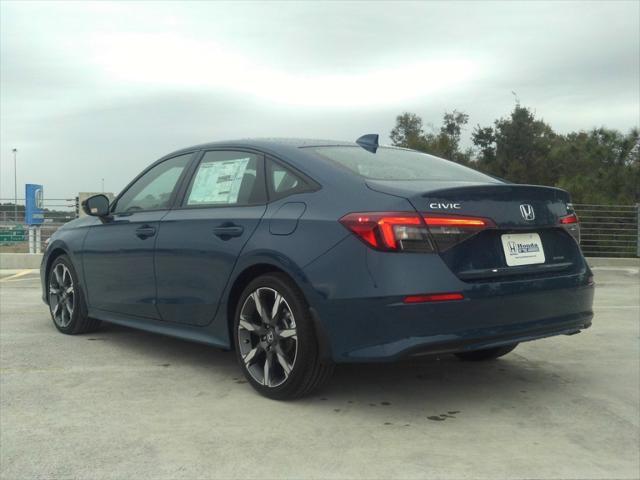 new 2025 Honda Civic Hybrid car, priced at $32,100