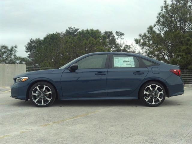 new 2025 Honda Civic Hybrid car, priced at $32,100