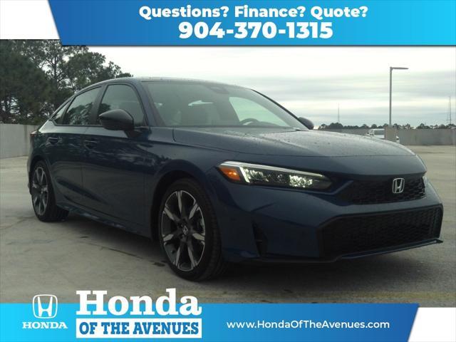new 2025 Honda Civic Hybrid car, priced at $32,100
