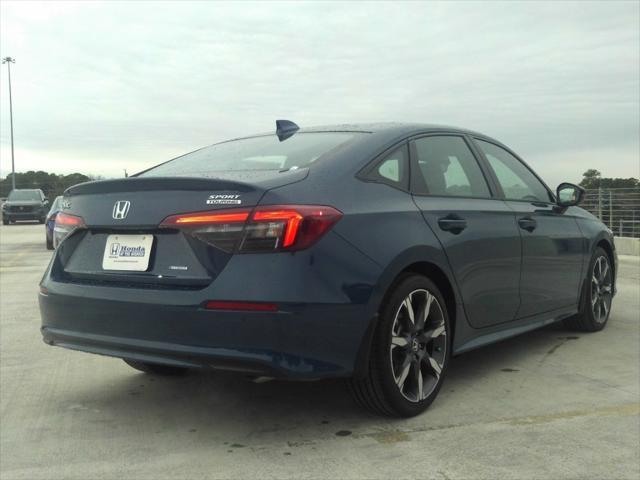 new 2025 Honda Civic Hybrid car, priced at $32,100
