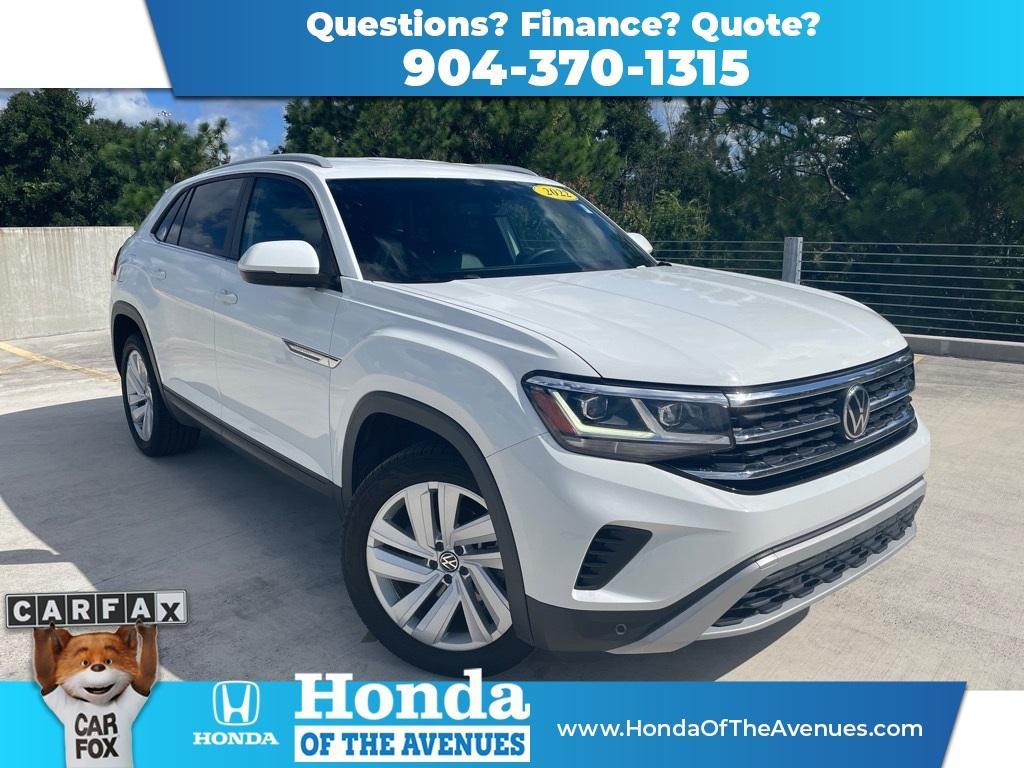 used 2022 Volkswagen Atlas Cross Sport car, priced at $19,885