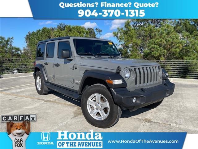 used 2019 Jeep Wrangler Unlimited car, priced at $28,026