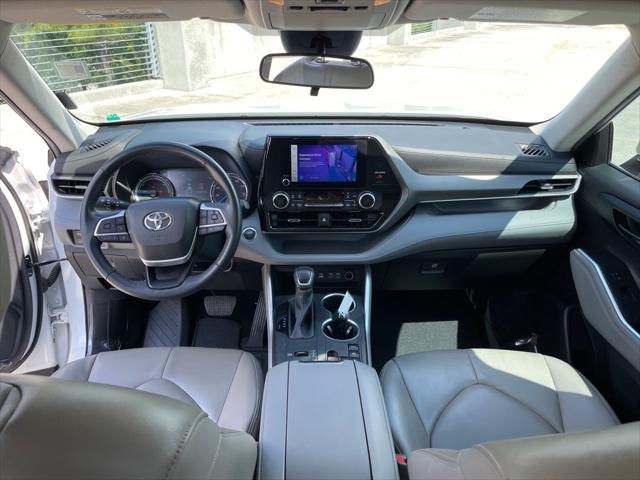 used 2023 Toyota Highlander Hybrid car, priced at $34,450
