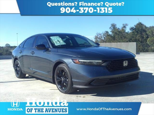 new 2025 Honda Accord car, priced at $30,558