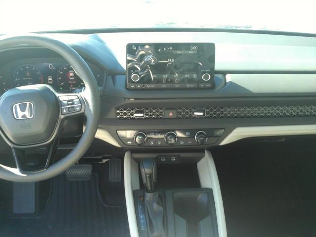 new 2025 Honda Accord car, priced at $30,558