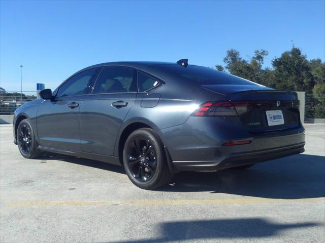 new 2025 Honda Accord car, priced at $30,558
